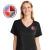Women’s Premiere Flex™ Mock Wrap Top - Four Cities Compact