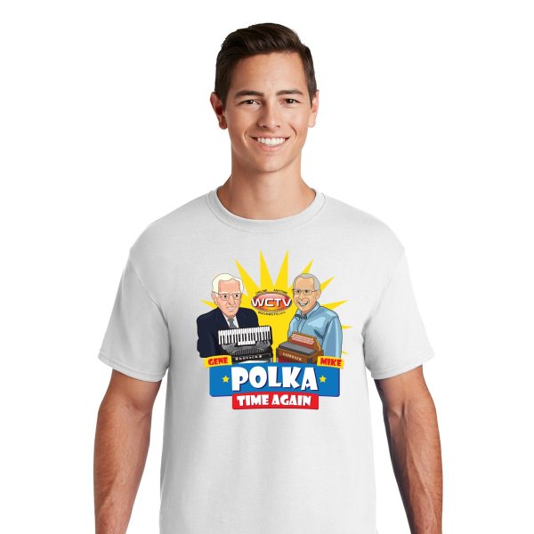 WCTV Polka Time Again with Gene & Mike - Short Sleeve Tee - Image 3