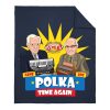Polka Time Again with Gene & Joe - Stadium Blanket - Image 2