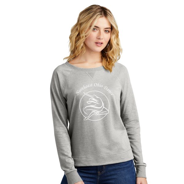 NEO Dance - DT672 District® Women’s Featherweight French Terry™ Long Sleeve Crewneck - Image 4