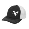 C115LP Port Authority® Low-Profile Snapback 5-Panel Trucker Cap - Moose 2070 - Image 2