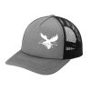 C115LP Port Authority® Low-Profile Snapback 5-Panel Trucker Cap - Moose 2070 - Image 4