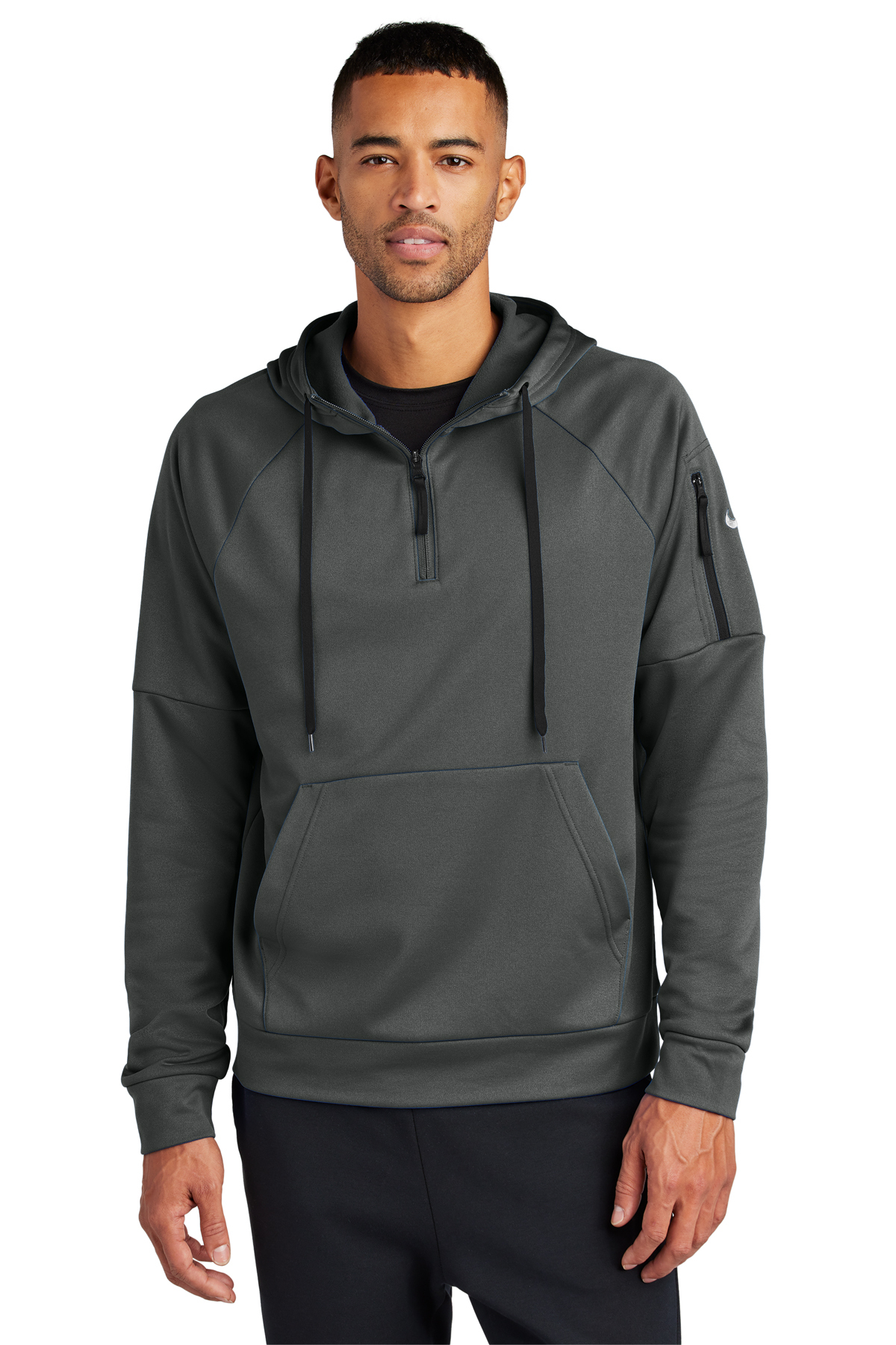 PIN - Nike Therma-FIT Pocket 1/4-Zip Fleece Hoodie - Adult - Image 2