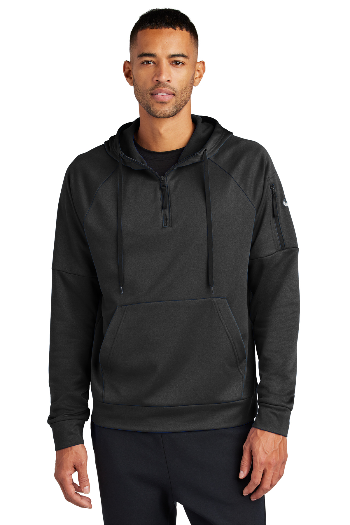 PIN - Nike Therma-FIT Pocket 1/4-Zip Fleece Hoodie - Adult - Image 3