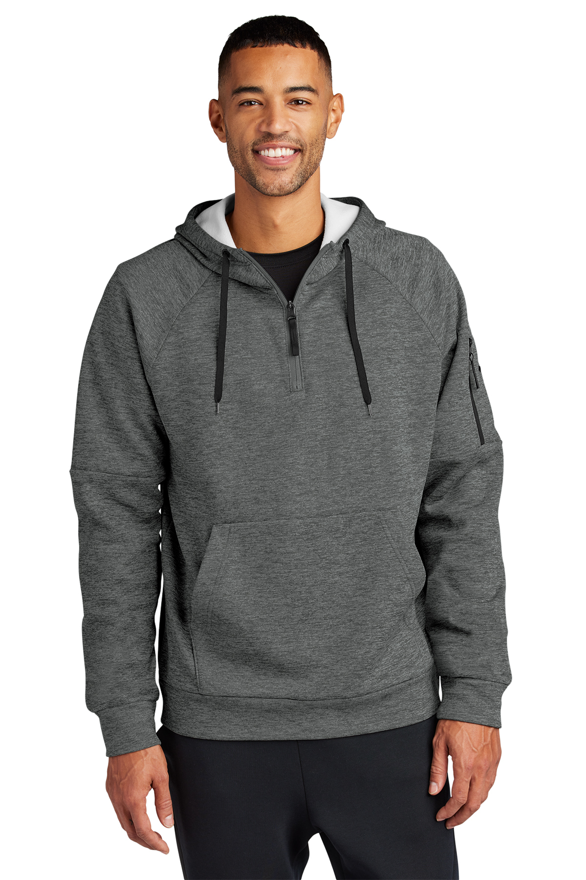 PIN - Nike Therma-FIT Pocket 1/4-Zip Fleece Hoodie - Adult - Image 4