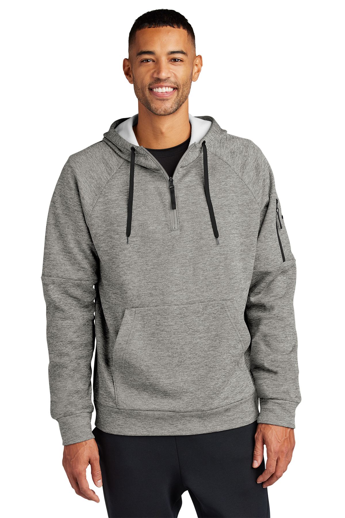 PIN - Nike Therma-FIT Pocket 1/4-Zip Fleece Hoodie - Adult - Image 5