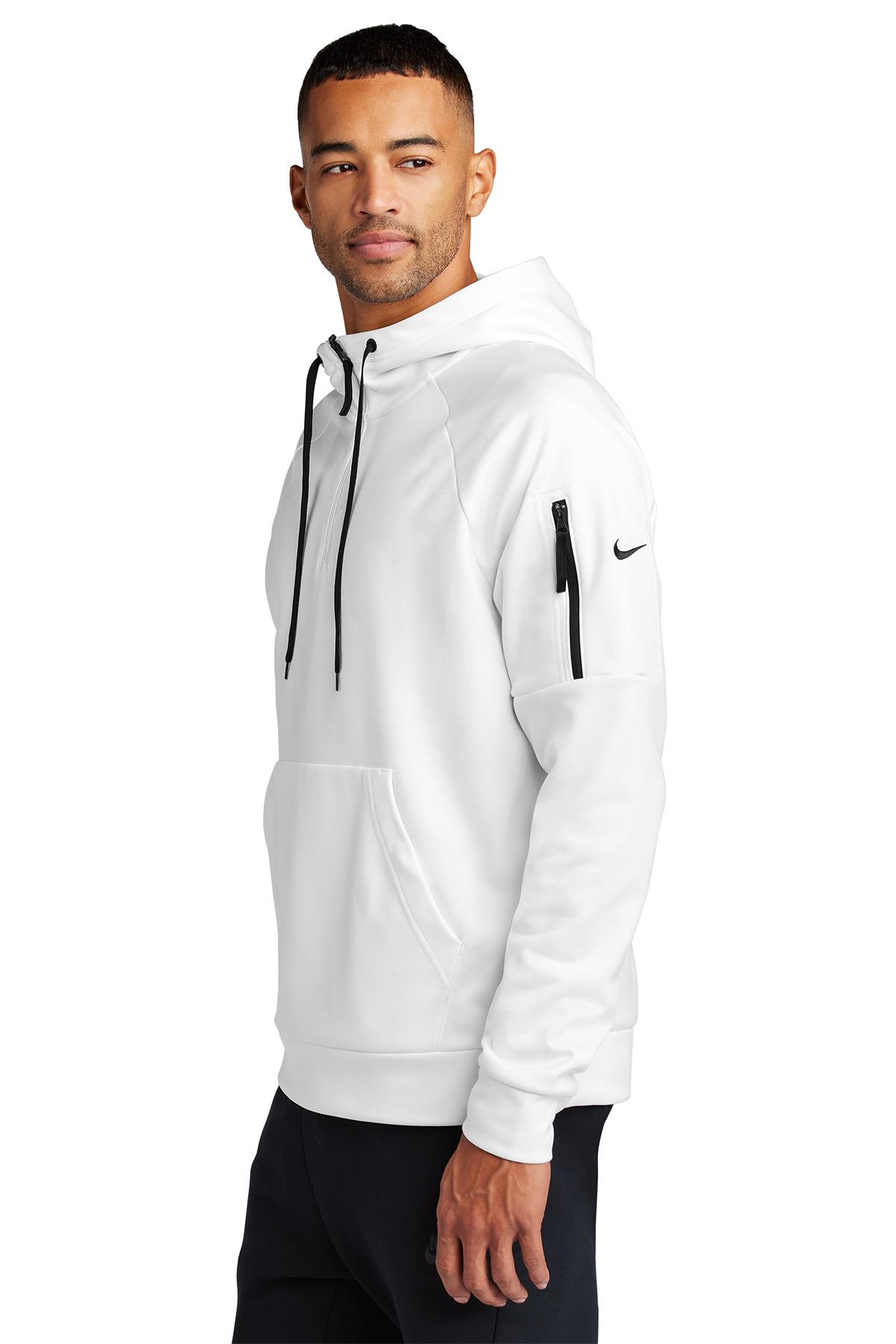PIN - Nike Therma-FIT Pocket 1/4-Zip Fleece Hoodie - Adult - Image 11