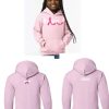 Pink - Gildan - Heavy Blend™ Youth Hooded Sweatshirt - 18500B - Image 2