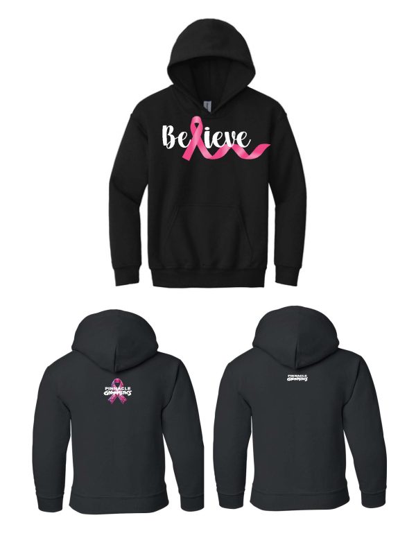 Pink - Gildan - Heavy Blend™ Youth Hooded Sweatshirt - 18500B