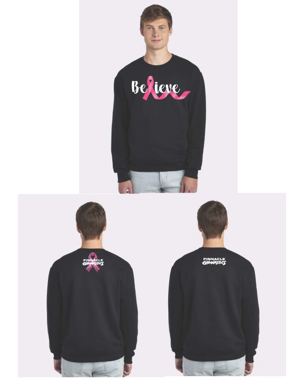 Pink - Jerzees® NuBlend® Crewneck Sweatshirt - Youth/Adult - 562MR/B