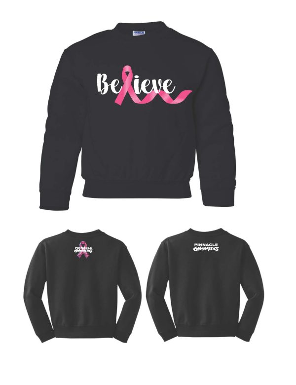 Pink - Jerzees® NuBlend® Crewneck Sweatshirt - Youth/Adult - 562MR/B - Image 4