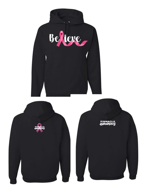 Pink - JERZEES - NuBlend® Hooded Sweatshirt - 996MR - Adult - Image 2
