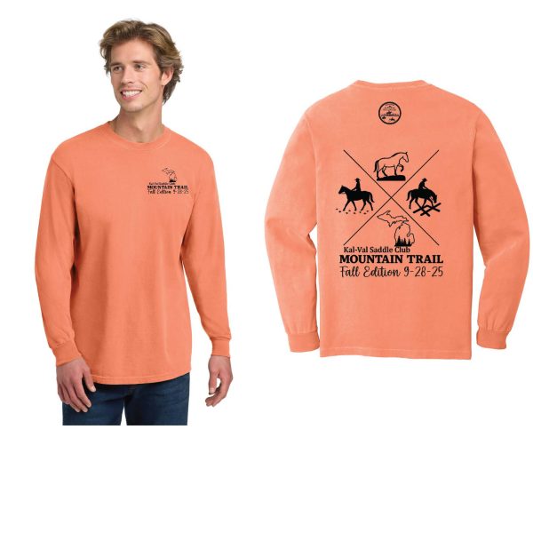 Kal-Val Saddle Club - Comfort Colors Heavyweight Ring Spun Long Sleeve Tee