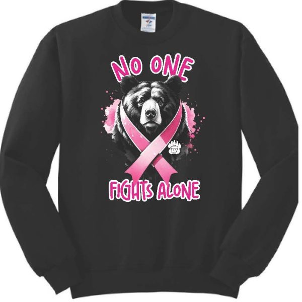 WHS Marching Band - Breast Cancer (2 designs) Crewneck Sweatshirt