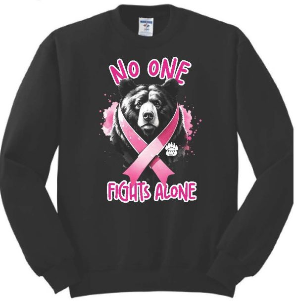 WHS Marching Band - Breast Cancer (2 designs) Crewneck Sweatshirt