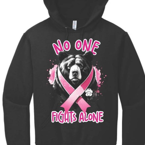 WHS Marching Band - Breast Cancer (2 designs) Hoodie