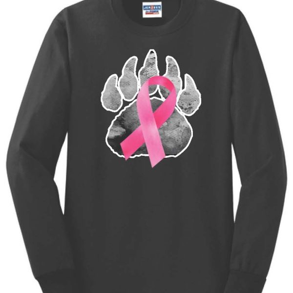 WHS Marching Band - Breast Cancer (2 designs) Long-Sleeve T-Shirt