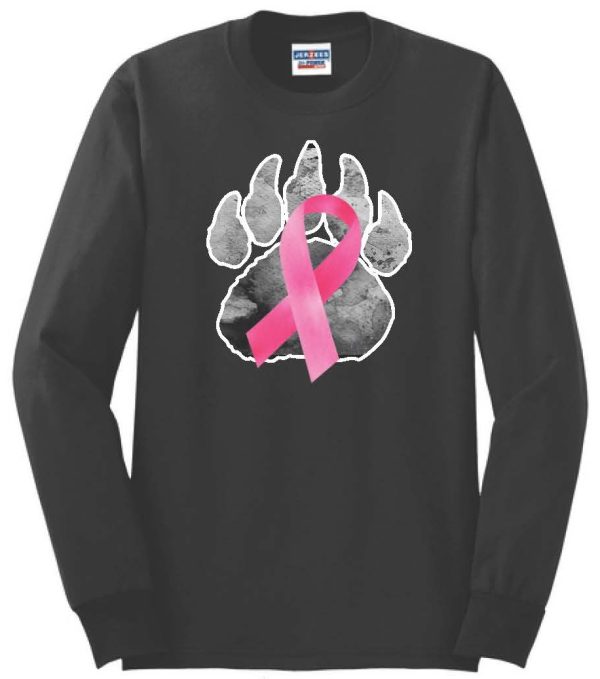 WHS Marching Band - Breast Cancer (2 designs) Long-Sleeve T-Shirt