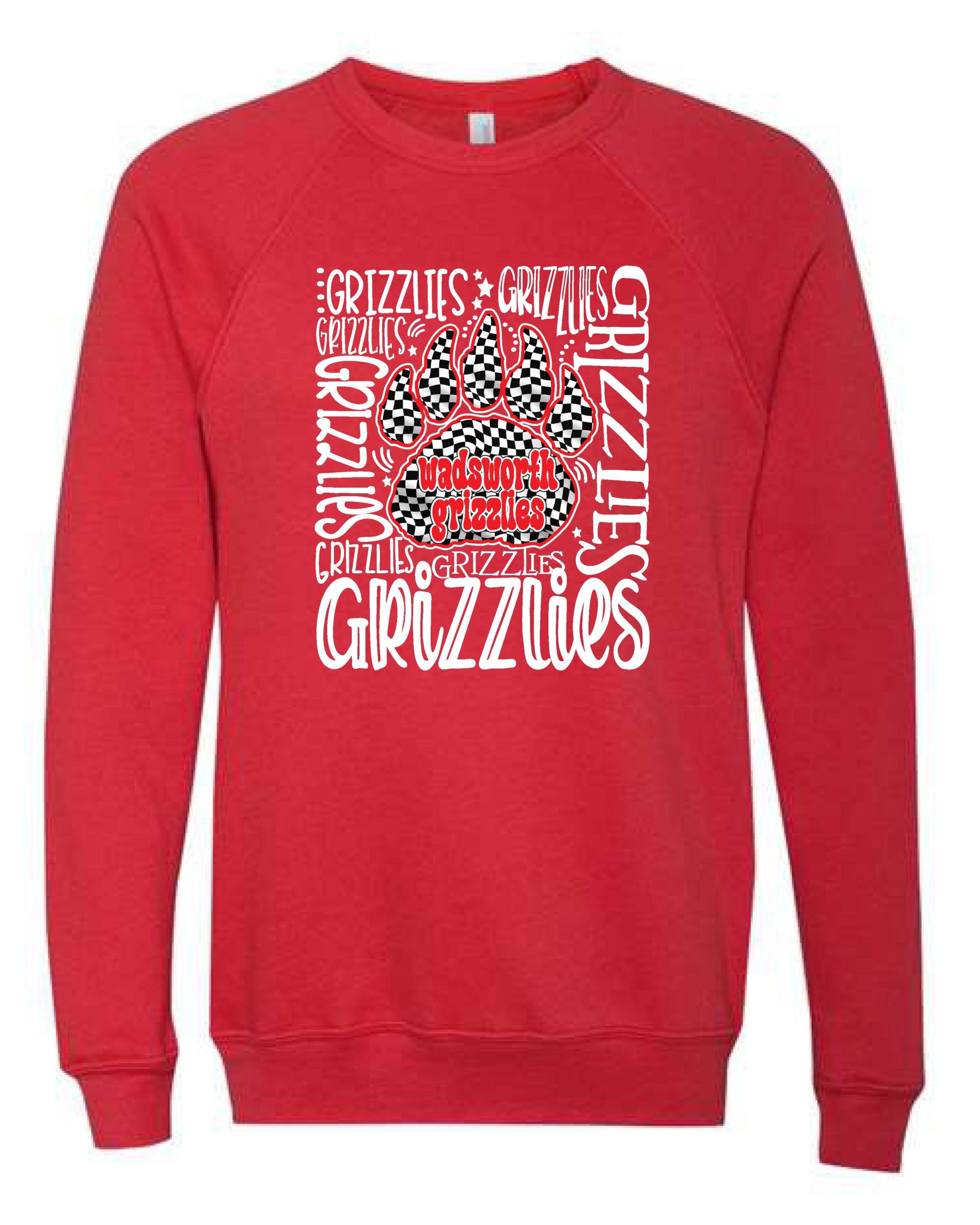 OL - Grizzlies Checkered Paw Design - Image 6