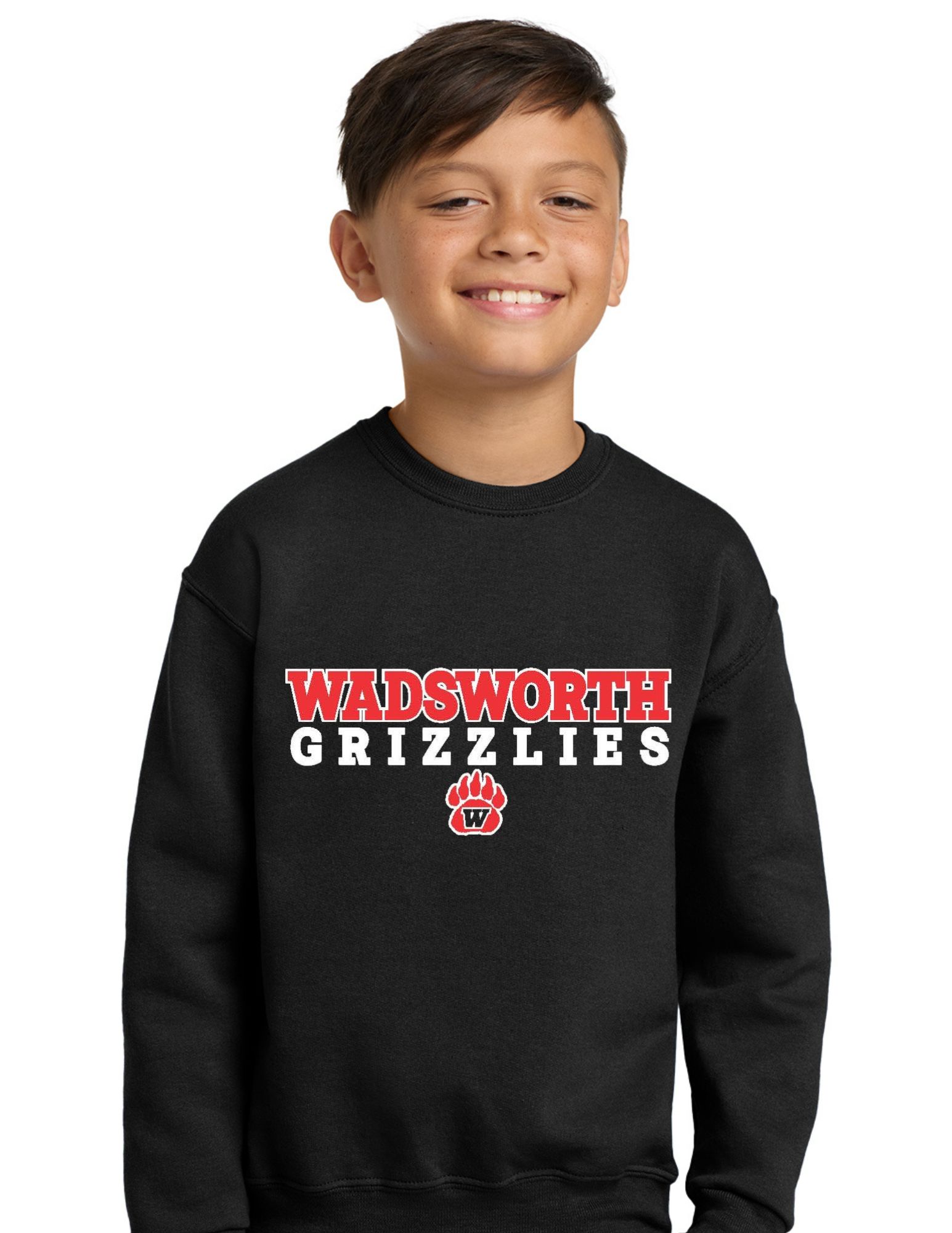 WMS - Wadsworth Grizzlies Block Logo