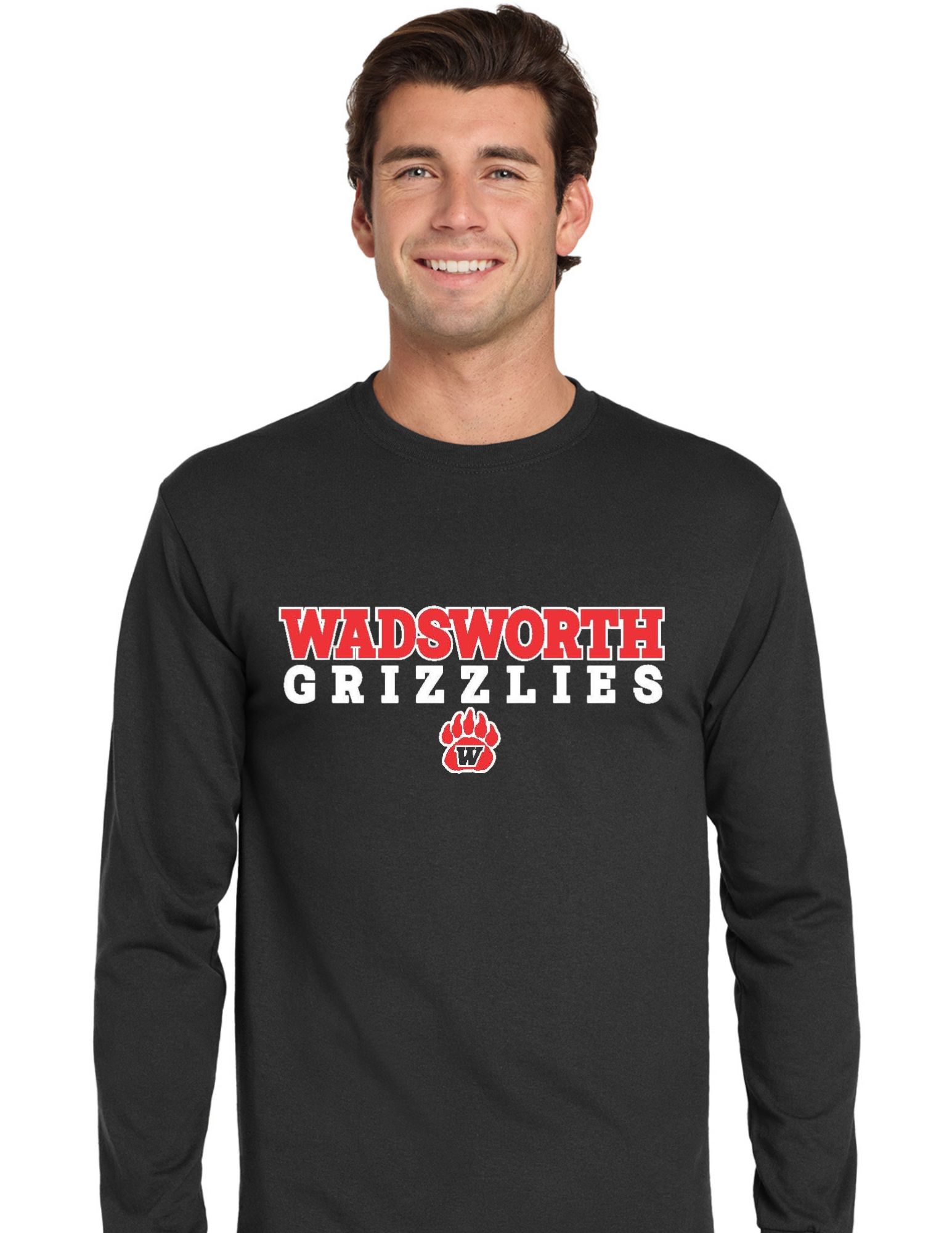 WMS - Wadsworth Grizzlies Block Logo - Image 3