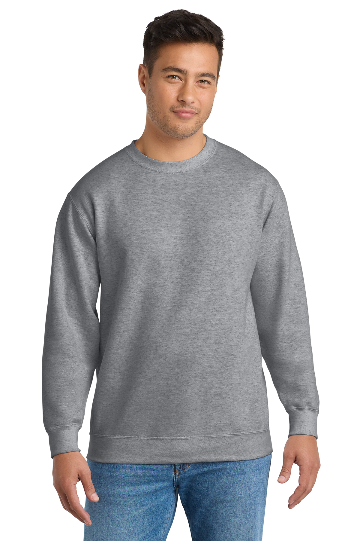 PIN - Port & Co Essential Fleece Crewneck Sweatshirt - Youth(PC90Y)/Adult(PC90) - Image 4