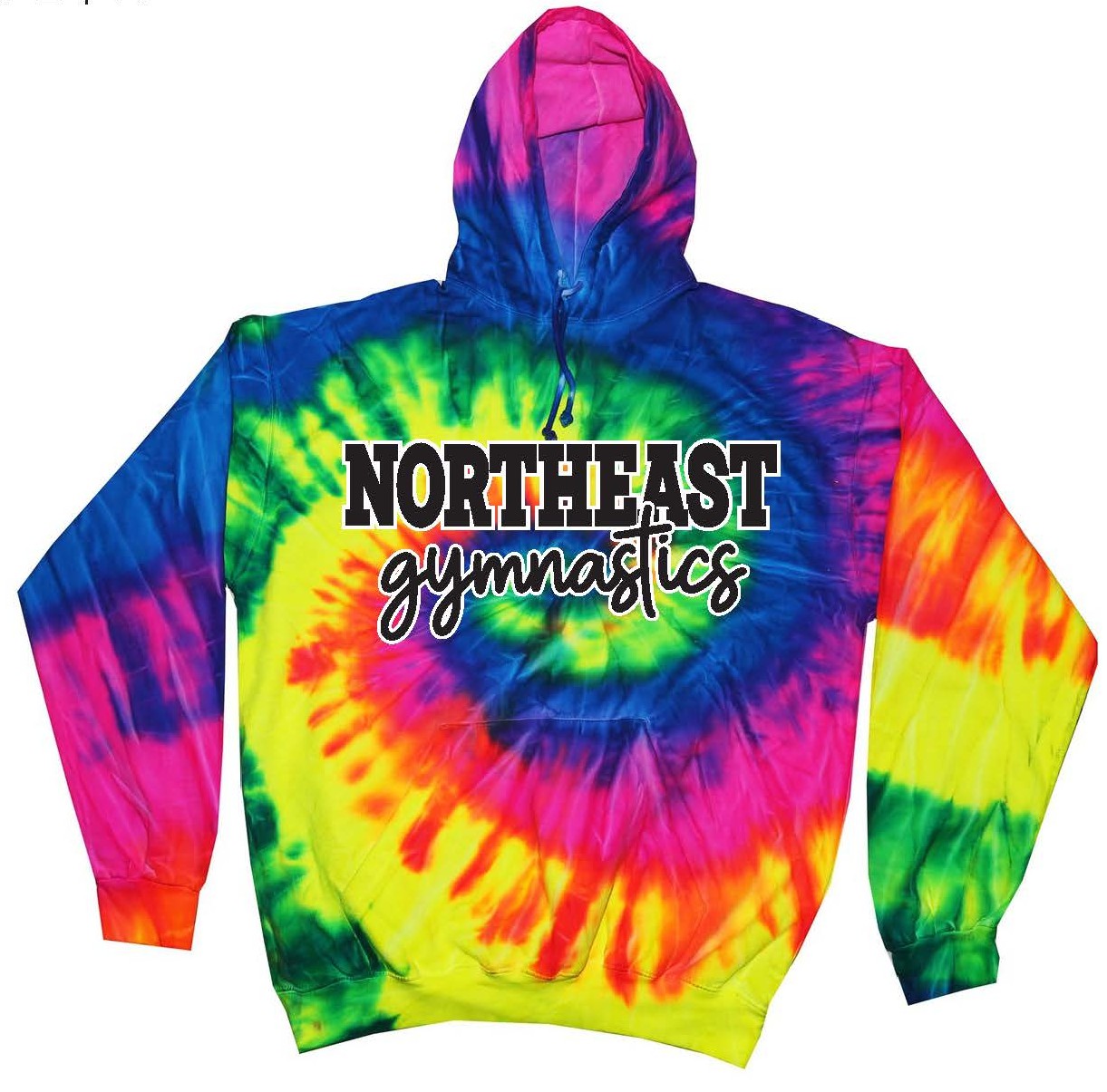 NG - Tie-Dyed Hooded Sweatshirt - Youth/Adult 8777/8777Y