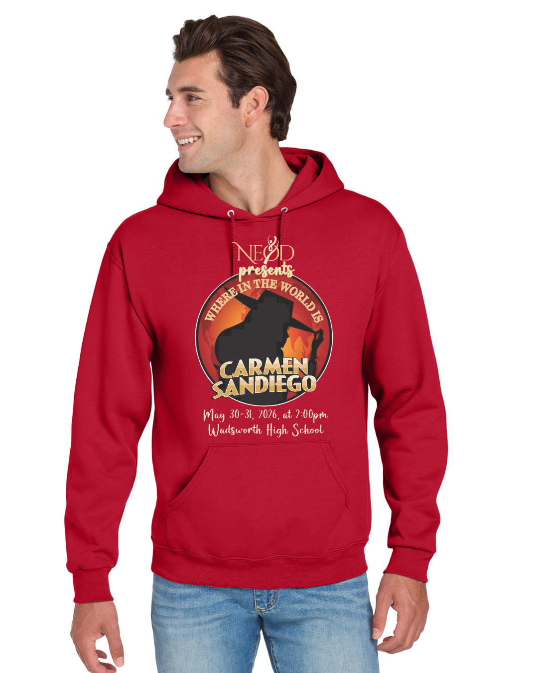 NEOD Carmen Sandiego Hoodie - Youth(PC90YH)/Adult(PC90H)