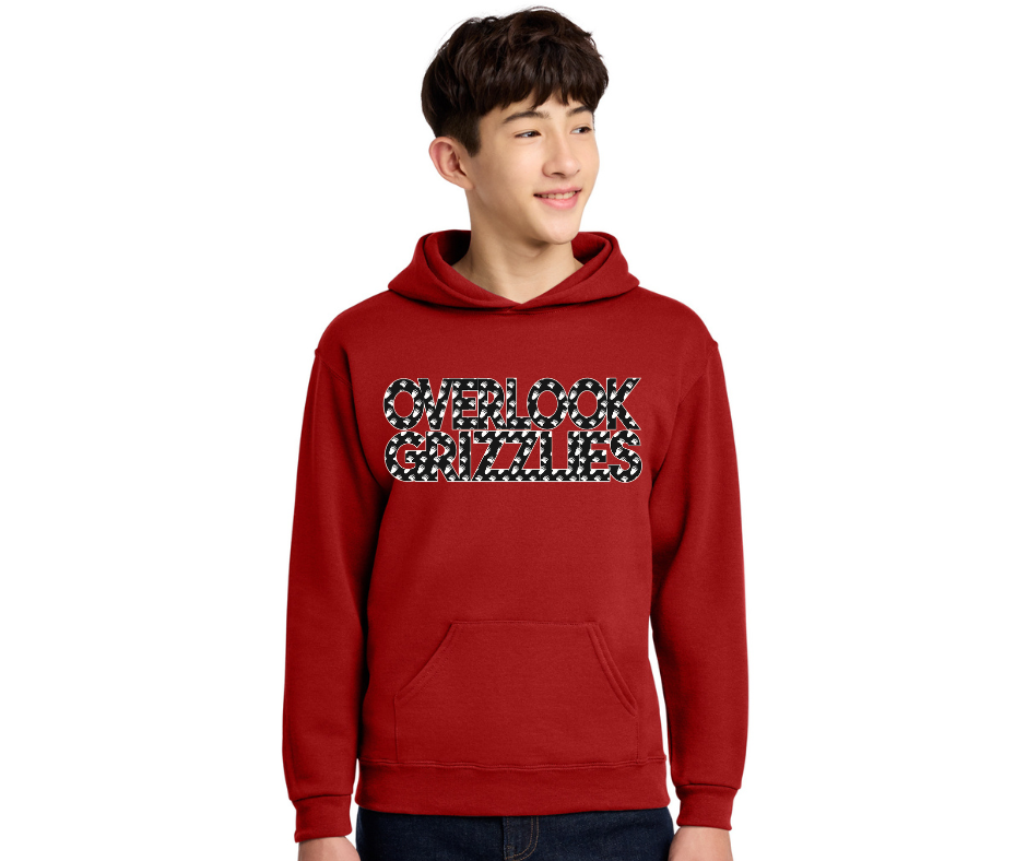 OSS - Overlook Grizzlies Pawprint Design - Youth/Adult - Image 2