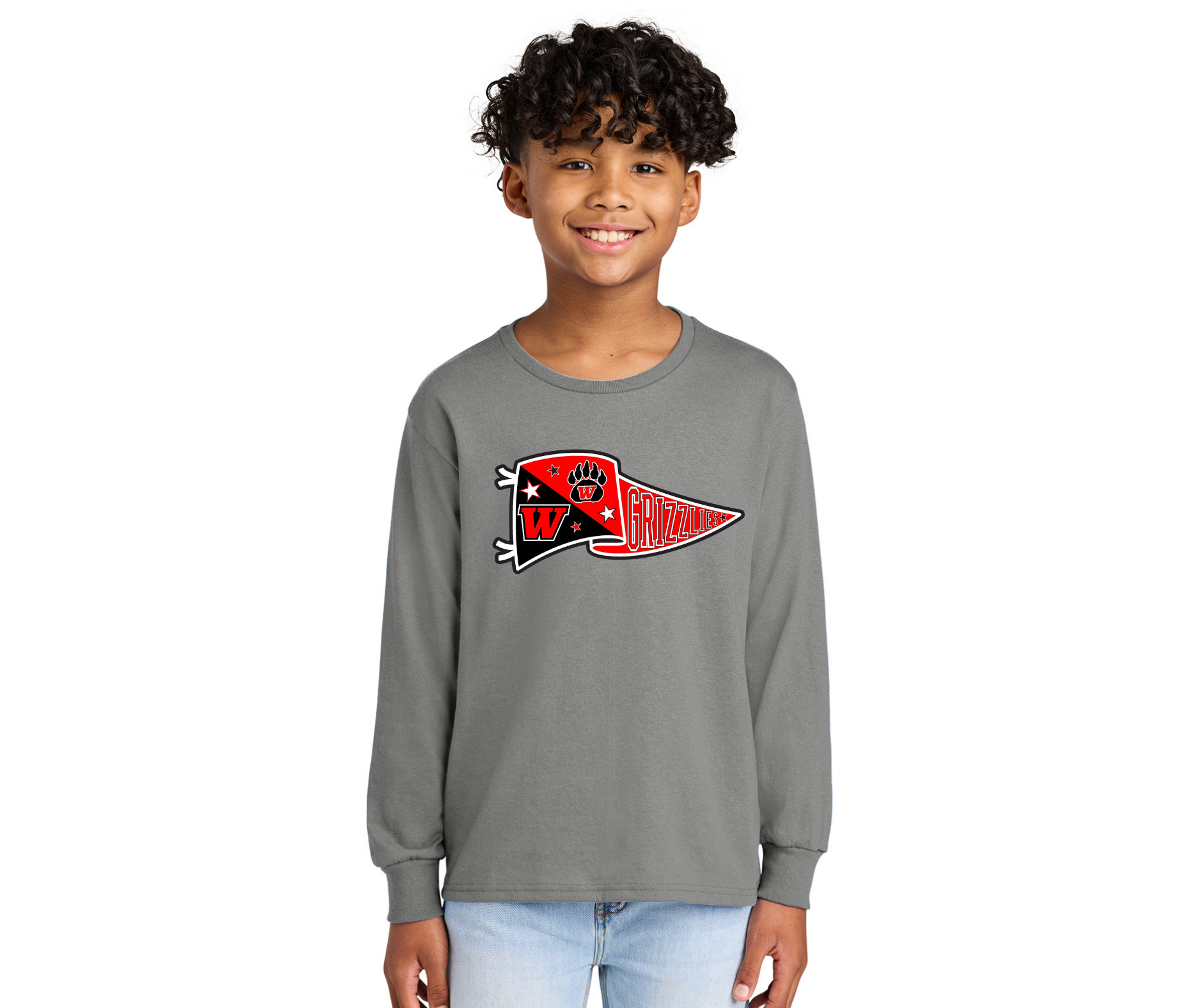 OSS - Grizzlies Pennant Design - Youth/Adult - Image 3