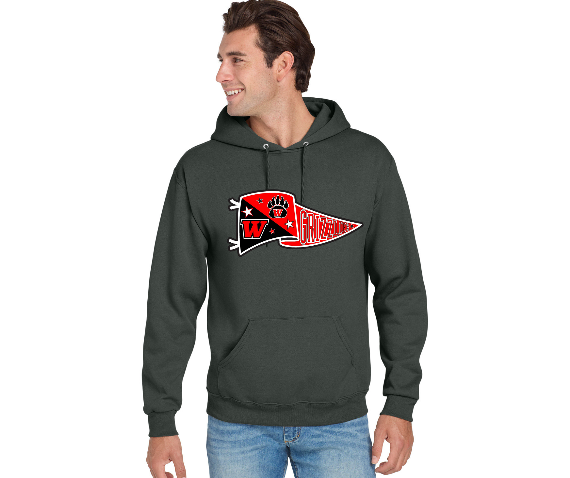 OSS - Grizzlies Pennant Design - Youth/Adult - Image 7