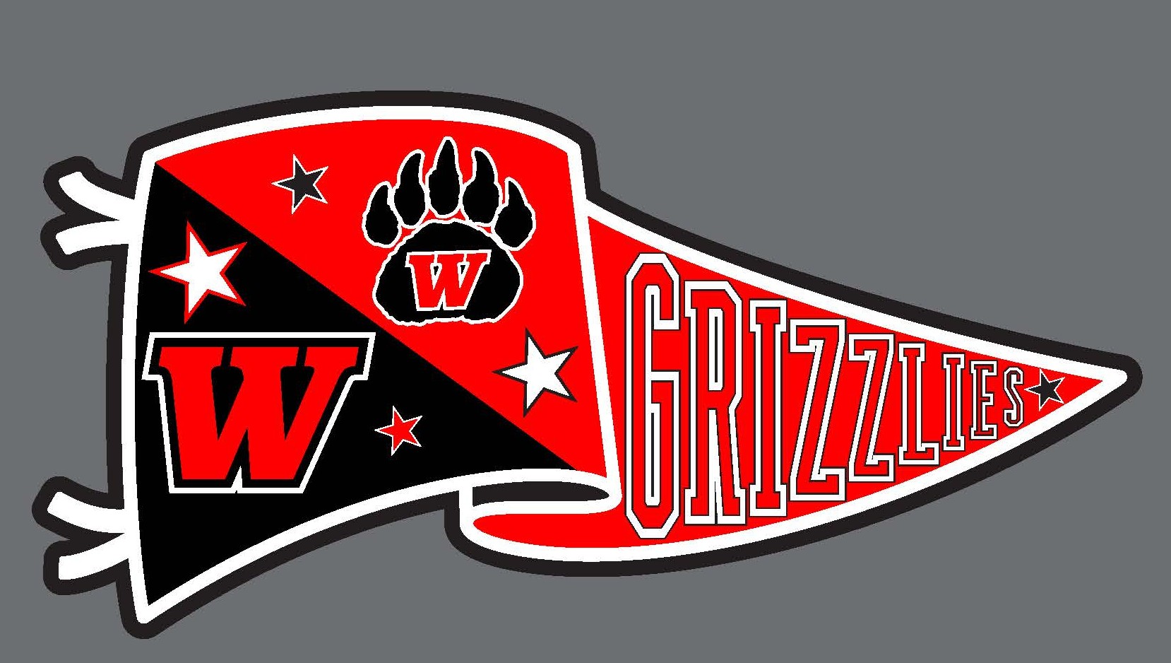 OSS - Grizzlies Pennant Design - Youth/Adult